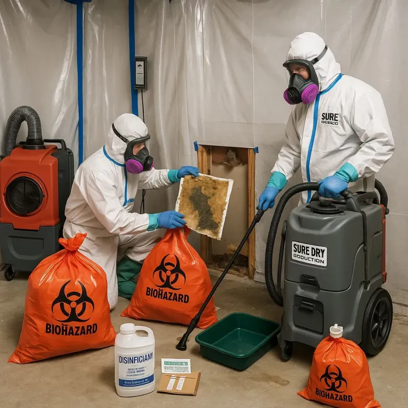 Contaminated Water Handling Protocols process in Rankin County, MS